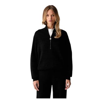 Joseph Ribkoff Truien & Vesten, Dames, Zwart, 2Xl, Nylon, Trui met boothals