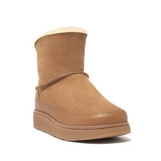 FitFlop Gen-FF mini double-faced shearling boots in Desert Tan at Nordstrom, Size 6.5