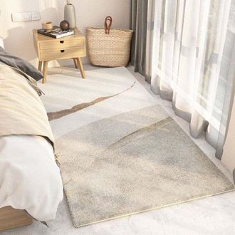 OEM [mai Usato]tappeto Da Comodino f&eacute;nd&agrave;i F&aacute;nch&eacute;n, Tappeto A Pelo Corto E Soffice, Senza Pelucchi, Tappeto Moderno, Resistente, Zerbino Antiscivolo Per So