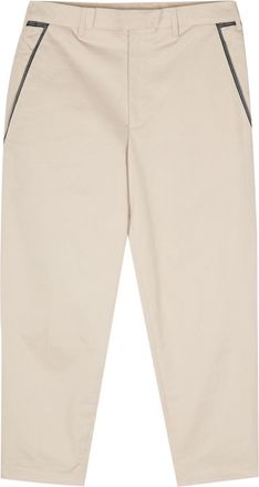 Neil Barrett slim-leg chinos - men - Cotton/Nylon/Elastane/Polyester/Cotton - 44 - Neutrals