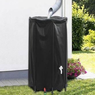 vidaXL Dep&oacute;sito De Agua Plegable Con Grifo Pvc 380 L Vidaxl