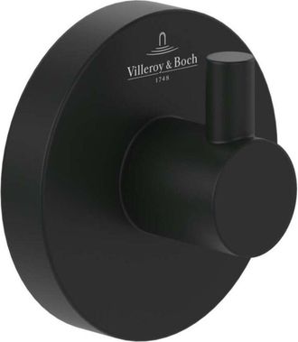Villeroy & Boch Elements Tender - Gancho, Negro Mate Tva151011000k5