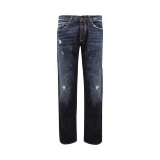 THE.NIM The.nim, Heren, Jeans, Blauw, Maat: W32 Katoen