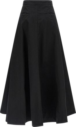 Balenciaga Godet Skirt - Black