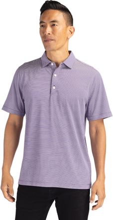 Cutter & Buck Forge Eco Double Stripe Stretch Recycled Mens Polo