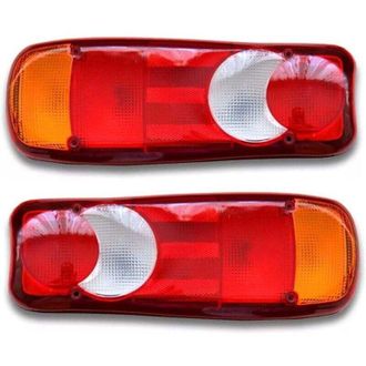 OEM 2 Luces Traseras Para Cami&oacute;n, Cami&oacute;n Volquete, Tractor, Remolque, Chasis - Bombillas Universales De 12v - Crezuo