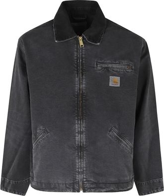 Carhartt Work in Progress OG Detroit Jacket - Heren - Spijkerjassen - Zwart - S - Jassen