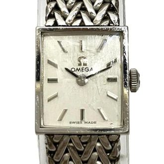 Omega Pre-owned White Gold watches - Dames - Vintage Horloges - Geel - ONE Size - Vintage