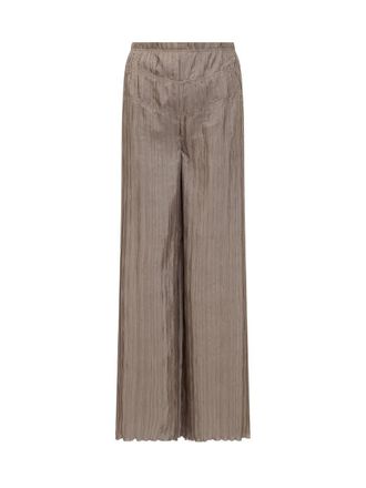 Alberta Ferretti Habotay Pants