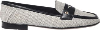 Baldinini Canvas Loafer - Dames - Loafers - Beige - 37 EU - Leer - Schoenen
