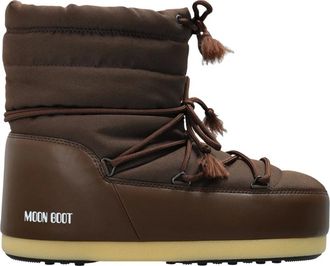 Moon Boot Heren, Sport, Bruin, Maat: 41 EU Nylon