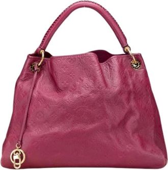 Louis Vuitton Pre-owned Artsy MM - Dames - Vintage Handtas - Rood - ONE Size - Leer - Vintage