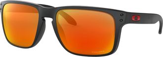 Oakley Mens Holbrook XL 941704 Sunglasses, Matte Black/Prizmruby, 59