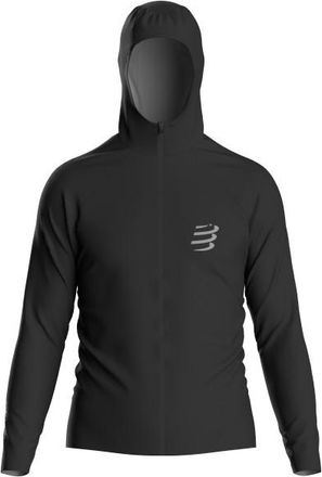 Compressport Hurricane Waterproof Jacket Laufjacke f&uuml;r Herren | schwarz