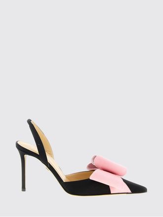 Mach & Mach Slingback Le Cadeau Crystal Bow in raso Mach & mach