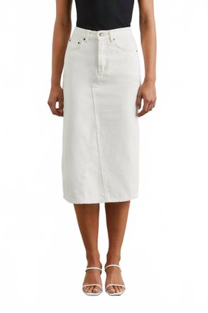 Rails Highland Midi Skirt In Ecru Patchwork