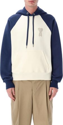 Ami Blue Color Block Hoodie
