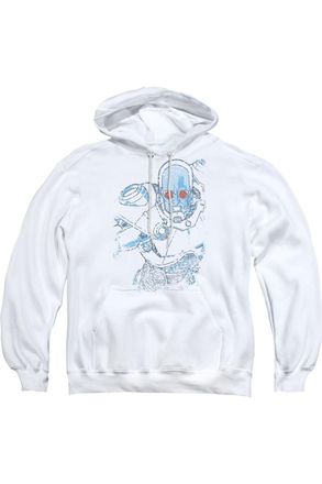 Gildan Batman Snowblind Freeze Adult Pull Over Hoodie / Hooded Sweatshirt