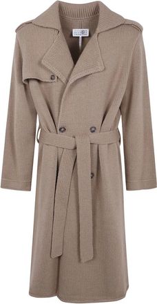 Maison Margiela Gabardina - Coats - Hombre - Beige - M