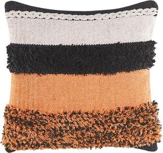 Beliani Beliani - Coj&iacute;n Funda Extra&iacute;ble 45 X 45 Cm Algod&oacute;n Multicolor Mihalgazi