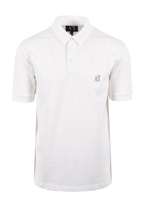 A|X Armani Exchange Regular Polo Shirt Off White