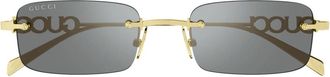 Gucci Sunglasses, unisex, Yellow, Size: 52 MM Gg1808S Sunglasses