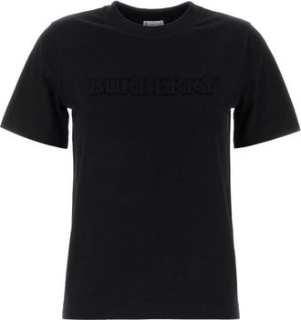 Burberry Black Crew Neck T-Shirt