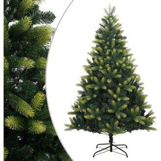 vidaXL Vidaxl - Rbol De Navidad Artificial Con Bisagras Y Soporte 210 Cm