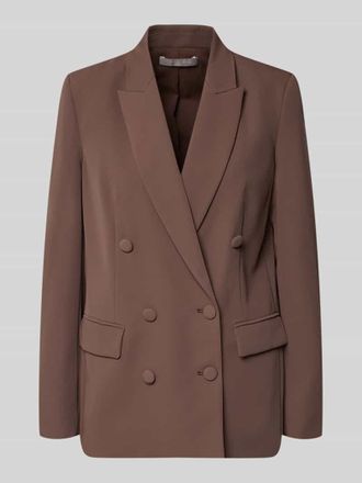 Christian Berg Cocktail Regular Fit Blazer mit Pattentaschen in Schlamm, Gr&ouml;&szlig;e 32