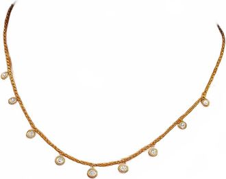Ellie Vail Womens Salma Dainty Necklace In Gold