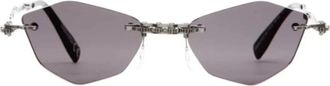Kuboraum Mask H48 - unisex - Zonnebrillen - Grijs - 51 MM - Accessoires