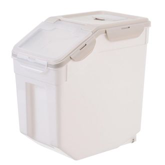 OEM Juego De 10 Recipientes De Almacenamiento Herm&eacute;ticos, Con Capacidad De 10 A 15 Kg, Libres De Bpa, A Prueba De Insectos, Para Arroz, Harina, Cereales O