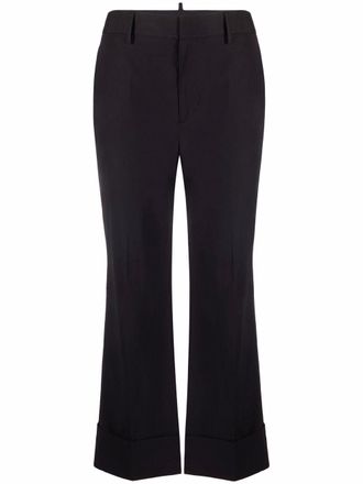 Dsquared2 Cropped broek - Zwart