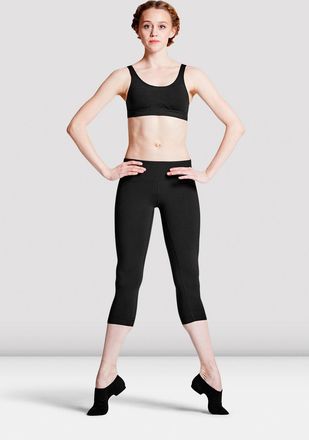 Bloch Ladies Core Adjustable Crop Top, Black