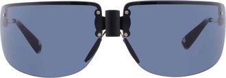 Tory Burch Navy Blue Square Ladies Sunglasses TY5015M 331080 75