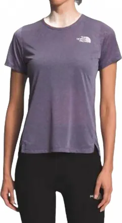 The North Face Sunriser Short Sleeve Shirt In Lunar Slate