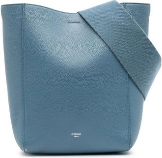 Celine Pre-owned Celine Small Soft Grained Calfskin Seau Sangle Bucket Bag Ladies U-GA-0189