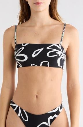 Volcom Sol Rebel Reversible Bandeau Bikini Top in Soft White at Nordstrom Rack, Size X-Small