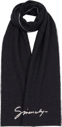 Givenchy Muffler Sjaal - unisex - Wintersjaals - Zwart - ONE Size - Wol - Accessoires