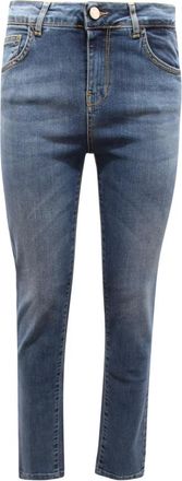 Kocca Dames, Jeans, Blauw, Maat: W30 Denim