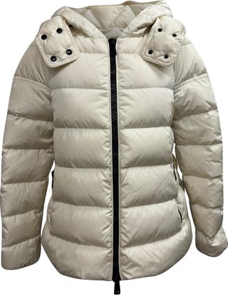 Moncler Moncler Chitalpa donsjack in wit polyamide
