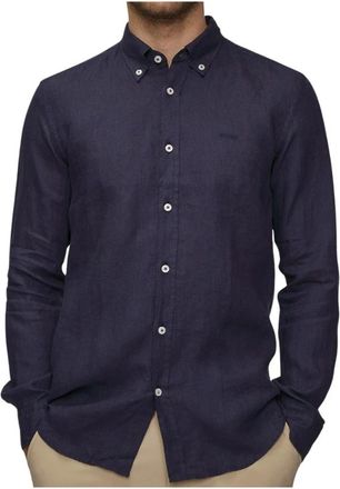 HUGO BOSS Hombre, Camisas, Azul, Talla: L