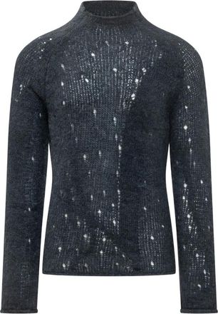 Our Legacy Rider Popover - Heren - Coltruien - Blauw - L - Wol - Truien & Vesten