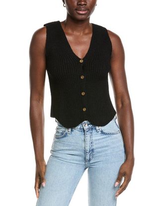 Elan Wool-Blend Vest