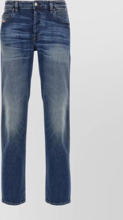 Diesel denim straight-leg jeans