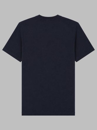 HUGO BOSS Logo-Embroidered Cotton T-Shirt - Blue
