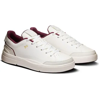 On THE ROGER Centre Court Tennis Sneaker in Ivory/Maroon at Nordstrom, Size 9.5