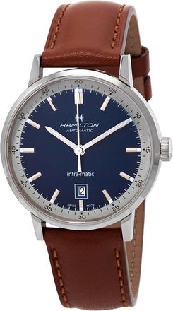 Hamilton American Classic Automatic Blue Dial Mens Watch H38425540