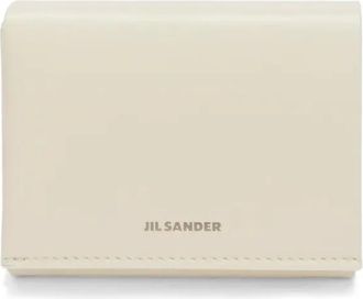 Jil Sander Portafoglio con stampa - Bianco