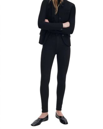 Rag & Bone Nina High Rise Skinny Jeans In Black